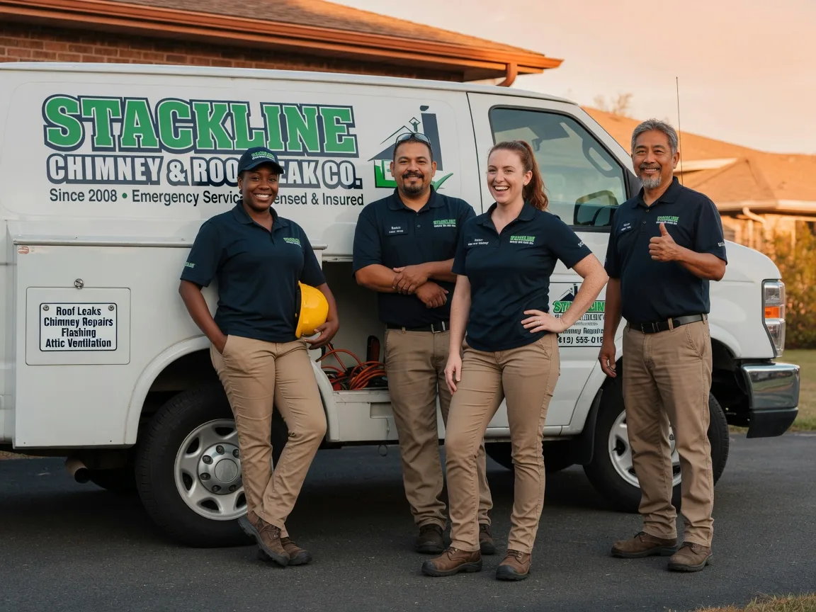 Chimney flashing repair company in Milford Center, OH